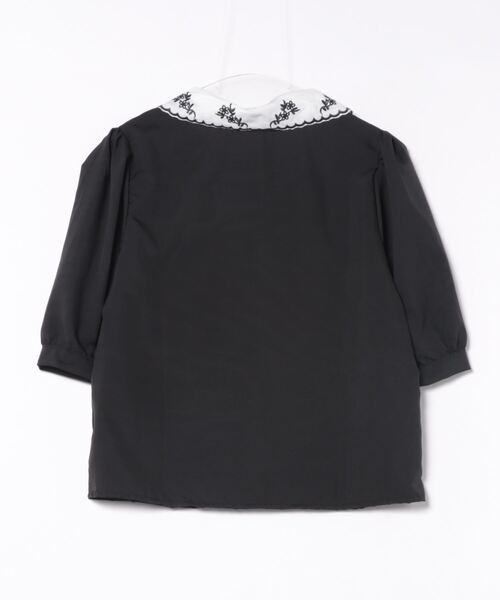 i-dare（アイディア）の「【i-dare】刺繍襟シャツ（シャツ/ブラウス・レディース・ホワイト/ブラック・MEDIUM/LARGE/X-LARGE）」の9枚目の写真