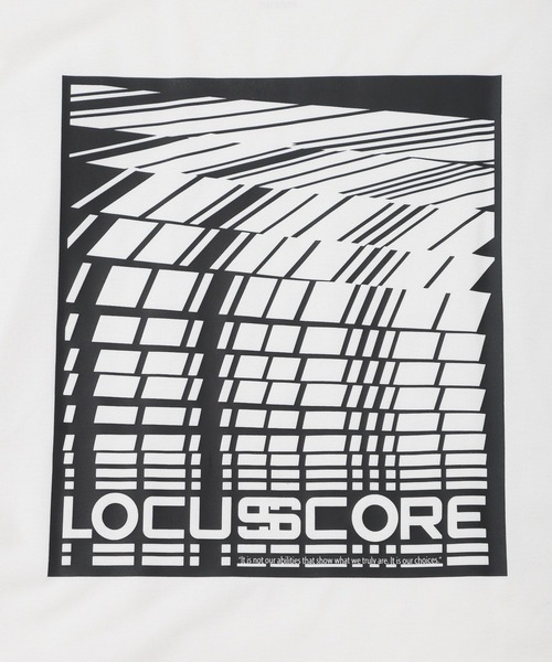 HEREIAM（ヘレイアム）の「【HEREIAM】吸水速乾／LOCUSSCORE TEE(ユニセックス)（Tシャツ/カットソー・レディース・ブラック/ホワイト・LARGE/MEDIUM）」の18枚目の写真