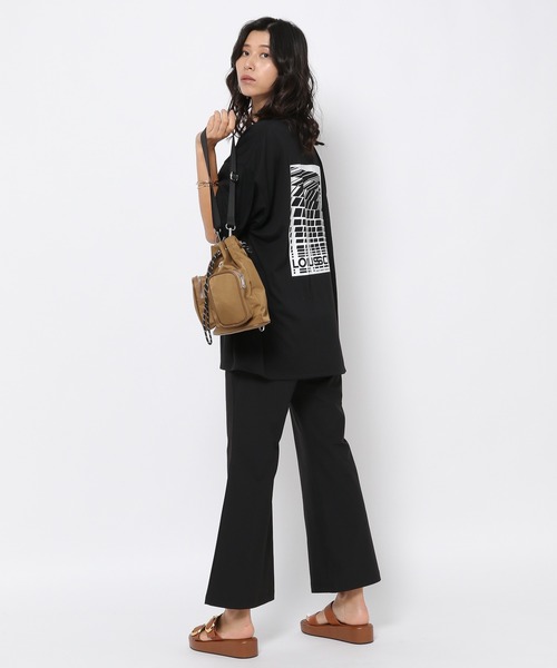 HEREIAM（ヘレイアム）の「【HEREIAM】吸水速乾／LOCUSSCORE TEE(ユニセックス)（Tシャツ/カットソー・レディース・ブラック/ホワイト・LARGE/MEDIUM）」の11枚目の写真