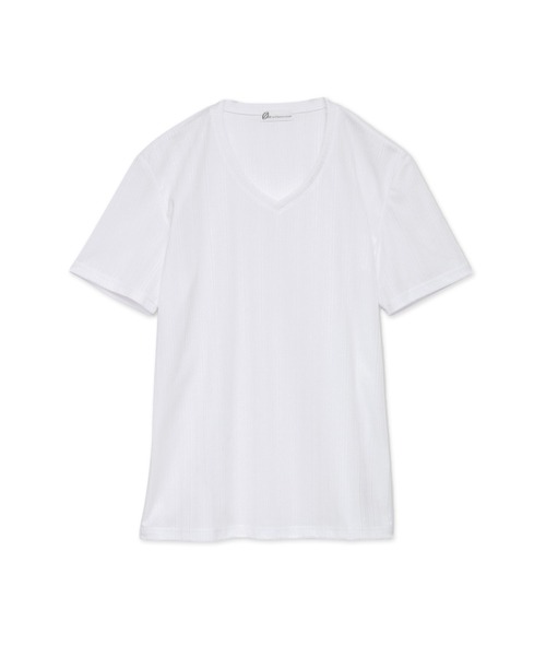 TORNADO MART(トルネードマート)の「ZERO by TORNADO MART∴ランダム針抜きABSテレコ半袖カット(Tシャツ/カットソー・メンズ・ブラック/ホワイト/オレンジ・M/L/LL)」の21枚目の写真