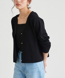 Pierrot | ショート丈ニットカーディガン(カーディガン/ボレロ)