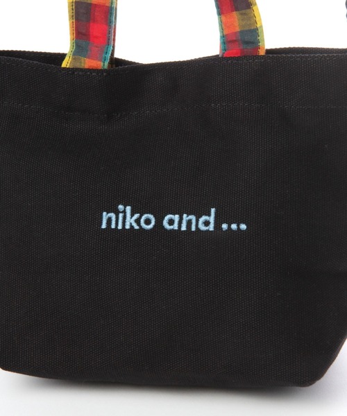 niko and...(ニコアンド)の「オリジナルニコロゴパッチワークショルダーバッグ(ショルダーバッグ・レディース・ブルー/オフホワイト/ブラック・0)」の15枚目の写真