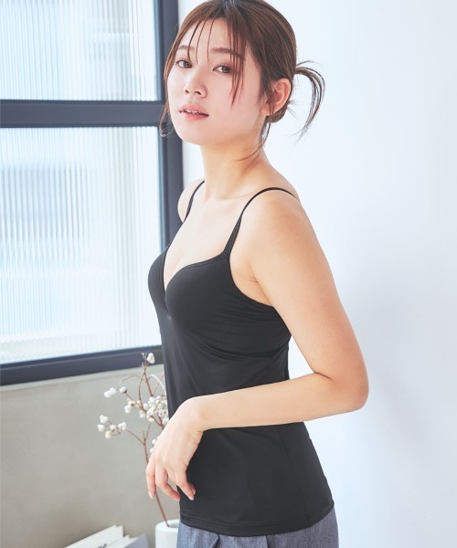 セール】【重ね着いらずのインナーブラ】リッチバスト ブラトップ