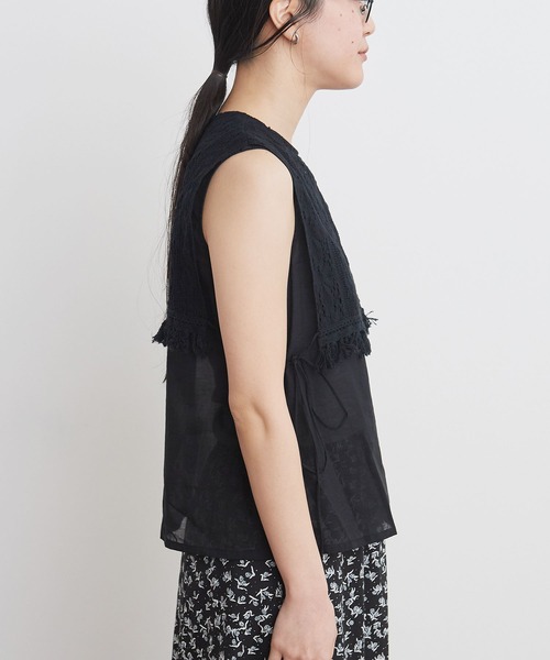 トップス fig london Carol vest AMBIDEX Store △〇Carol vest(F キナリ): l'atelier du savon