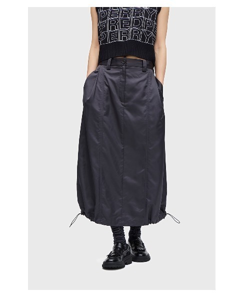 フレッドペリー スカート ハイウエストスカート FRED PERRY フレッドペリー パネルド スカート F8688 レディース
