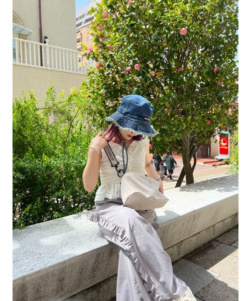 JUMELLE(ジュメロ)の「caty bustier(シャツ/ブラウス・レディース・ホワイト系/ブラック・FREE)」の19枚目の写真