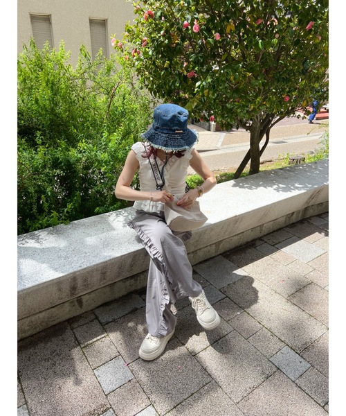 JUMELLE(ジュメロ)の「caty bustier(シャツ/ブラウス・レディース・ホワイト系/ブラック・FREE)」の20枚目の写真