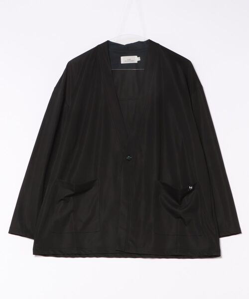 LiSS(リス)の「【Ls】【LiSS】透けないメッシュカーディガン(カーディガン/ボレロ・メンズ・ブラック・1)」の1枚目の写真