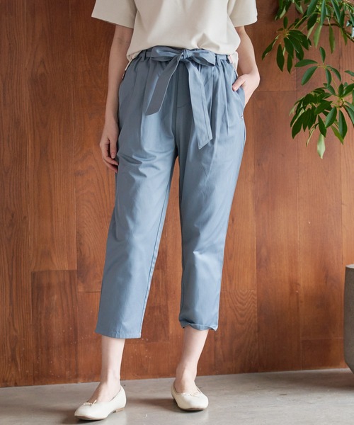 Arnold Palmer（アーノルドパーマー）の「リボン付き イージーパンツ（その他パンツ・レディース・ブラック/サックスブルー/ベージュ・M/L/S）」の3枚目の写真