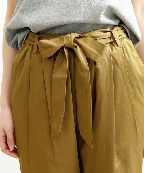 Arnold Palmer（アーノルドパーマー）の「リボン付き イージーパンツ（その他パンツ・レディース・ブラック/サックスブルー/ベージュ・M/L/S）」の6枚目の写真