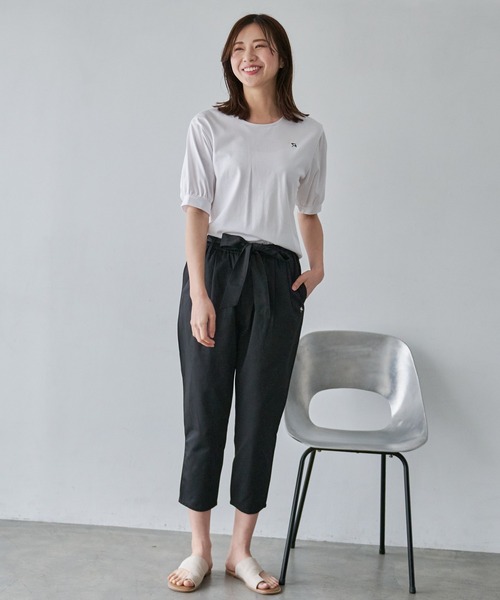 Arnold Palmer（アーノルドパーマー）の「リボン付き イージーパンツ（その他パンツ・レディース・ブラック/サックスブルー/ベージュ・M/L/S）」の13枚目の写真