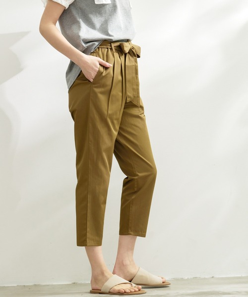 Arnold Palmer（アーノルドパーマー）の「リボン付き イージーパンツ（その他パンツ・レディース・ブラック/サックスブルー/ベージュ・M/L/S）」の14枚目の写真