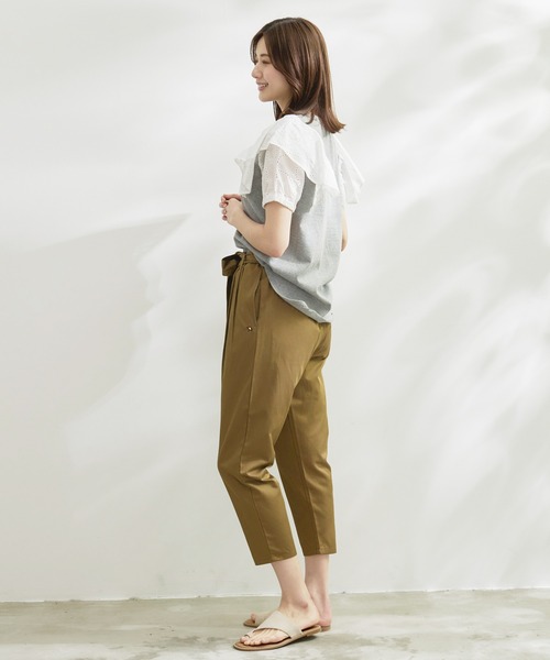 Arnold Palmer（アーノルドパーマー）の「リボン付き イージーパンツ（その他パンツ・レディース・ブラック/サックスブルー/ベージュ・M/L/S）」の16枚目の写真