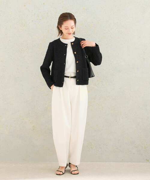 URBAN RESEARCH ROSSO WOMEN（アーバンリサーチ　ロッソ）の「コクーンパンツ（その他パンツ・レディース・オフホワイト/ベージュ/ネイビー・36/38）」の13枚目の写真