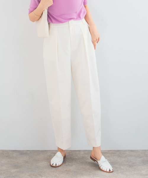 URBAN RESEARCH ROSSO WOMEN（アーバンリサーチ　ロッソ）の「コクーンパンツ（その他パンツ・レディース・オフホワイト/ベージュ/ネイビー・36/38）」の15枚目の写真