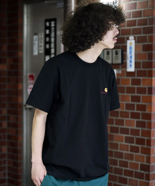 Carhartt WIP(カーハートダブリューアイピー)の「【CARHARTT WIP / カーハート ダブリューアイピー】SS AMERICAN SCRIPT T-SH(Tシャツ/カットソー・メンズ・ホワイト/ブラック/ブルー系その他・MEDIUM/LARGE)」の14枚目の写真