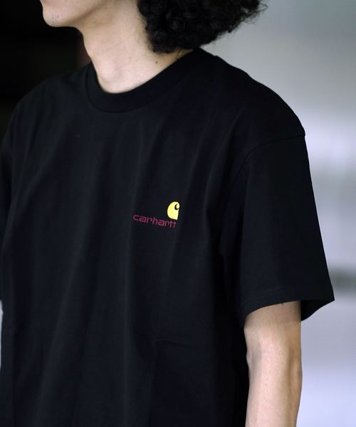 Carhartt WIP(カーハートダブリューアイピー)の「【CARHARTT WIP / カーハート ダブリューアイピー】SS AMERICAN SCRIPT T-SH(Tシャツ/カットソー・メンズ・ホワイト/ブラック/ブルー系その他・MEDIUM/LARGE)」の15枚目の写真