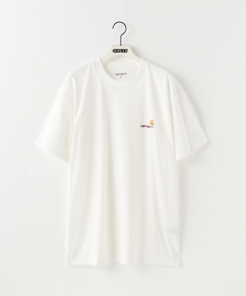 Carhartt WIP(カーハートダブリューアイピー)の「【CARHARTT WIP / カーハート ダブリューアイピー】SS AMERICAN SCRIPT T-SH(Tシャツ/カットソー・メンズ・ホワイト/ブラック/ブルー系その他・MEDIUM/LARGE)」の17枚目の写真