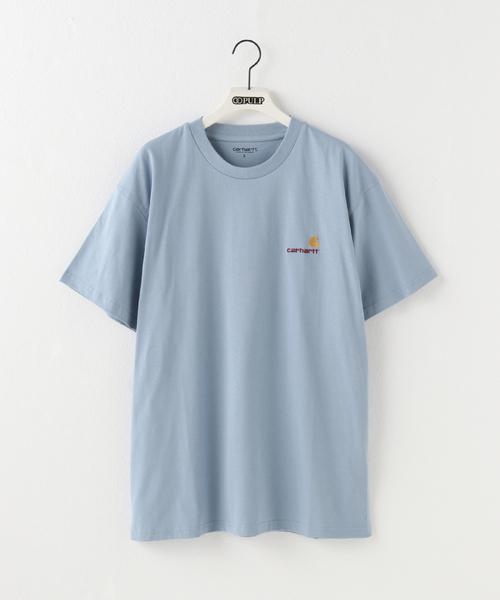 Carhartt WIP(カーハートダブリューアイピー)の「【CARHARTT WIP / カーハート ダブリューアイピー】SS AMERICAN SCRIPT T-SH(Tシャツ/カットソー・メンズ・ホワイト/ブラック/ブルー系その他・MEDIUM/LARGE)」の18枚目の写真