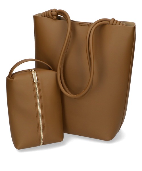 ORiental TRaffic（オリエンタルトラフィック）の「チューブストラップハンドバッグ BA-223（ハンドバッグ・レディース・ブラック/ブラウン・ﾌﾘ-）」の7枚目の写真