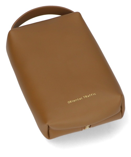 ORiental TRaffic（オリエンタルトラフィック）の「チューブストラップハンドバッグ BA-223（ハンドバッグ・レディース・ブラック/ブラウン・ﾌﾘ-）」の4枚目の写真