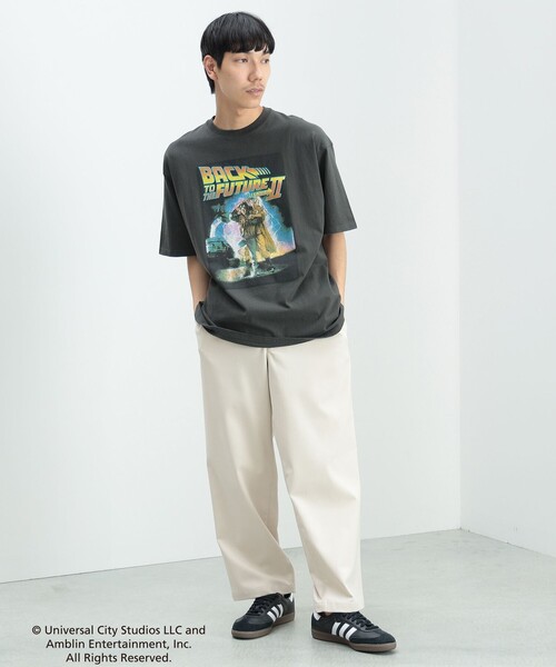 BEAMS HEART(ビームスハート)の「バックトゥザフューチャー グラフィック Tシャツ(Tシャツ/カットソー・メンズ・チャコールグレー/ホワイト/ブラウン・SMALL/MEDIUM/LARGE)」の10枚目の写真