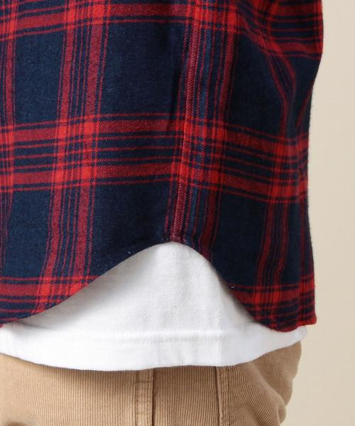 BEAUTY&YOUTH UNITED ARROWS（ビューティーアンドユースユナイテッドアローズ）の「BY インディゴ ネルシャツ◆（シャツ/ブラウス・メンズ・オフホワイト/ダークグレー/レッド/ネイビー・X-SMALL/MEDIUM/X-LARGE/LARGE/SMALL）」の17枚目の写真