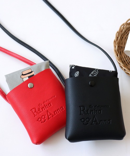 antiqua（アンティカ）の「ワンマイルショルダーバッグ（ショルダーバッグ・キッズ・ブラック/レッド・FREE）」の20枚目の写真