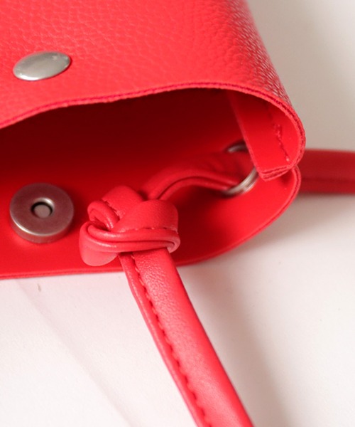 antiqua（アンティカ）の「ワンマイルショルダーバッグ（ショルダーバッグ・キッズ・ブラック/レッド・FREE）」の8枚目の写真
