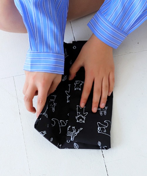 antiqua（アンティカ）の「ワンマイルショルダーバッグ（ショルダーバッグ・キッズ・ブラック/レッド・FREE）」の5枚目の写真