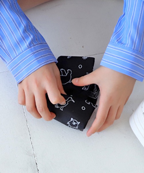 antiqua（アンティカ）の「ワンマイルショルダーバッグ（ショルダーバッグ・キッズ・ブラック/レッド・FREE）」の7枚目の写真