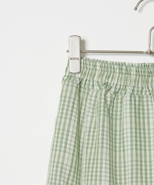 ROOPTOKYO（ループトウキョウ）の「ギンガムチェックティアードロングスカート（スカート・レディース・イエロー/レッド/ブルー/グリーン・FREE）」の5枚目の写真