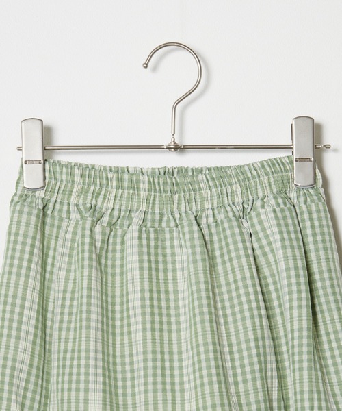 ROOPTOKYO（ループトウキョウ）の「ギンガムチェックティアードロングスカート（スカート・レディース・イエロー/レッド/ブルー/グリーン・FREE）」の6枚目の写真