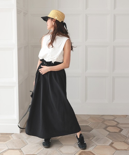 DONOBAN（ドノバン）の「バックリボンキャップ（キャップ・レディース・ブラック/ベージュ・FREE）」の8枚目の写真