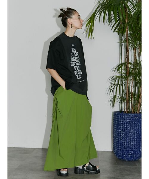 UN3D.（アンスリード）の「MENS CRACK LOGO BIG T / メンズ