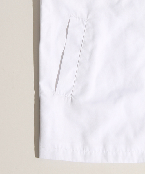 WEGO（ウィゴー）の「WEGO/コーチジャケット（ナイロンジャケット・レディース・ホワイト/ブラック・FREE）」の5枚目の写真