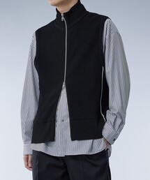 UNITED TOKYO | PLEATSドライバーズベスト(ニット/セーター)