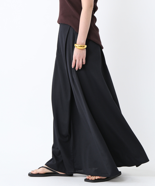COGTHEBIGSMOKE/コグ ザ ビッグスモーク】 HALO SEMI-FLARE SKIRT