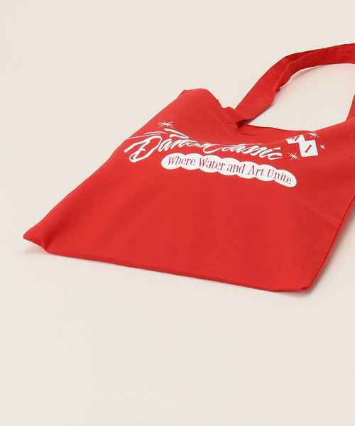 GOOD ROCK SPEED(グッドロックスピード)の「【GOOD ROCK SPEED/グッドロックスピード】 ORIGINAL:トートバッグ(レッド)(トートバッグ・レディース・レッド・FREE)」の4枚目の写真
