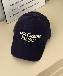 レタリングロゴキャップ