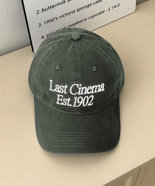 LAFFMO（ラフモ）の「レタリングロゴキャップ（キャップ・レディース・ブラウン/ネイビー/オフホワイト/グレー/ブラック・F）」の11枚目の写真