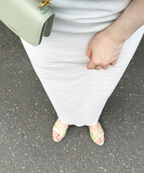 LE TALON（ルタロン）の「《WEB限定》【Le decore / ル デコレ】5cm sheer candy サンダル（サンダル・レディース・モスグリーン/ラベンダー/ホワイト・LARGE/SMALL/MEDIUM）」の12枚目の写真