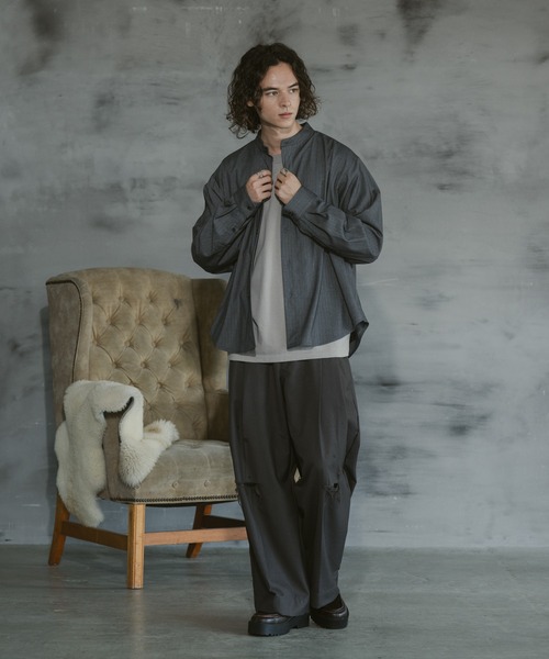 Casper John シャドーストライプテーラードジャケット CASPER JOHN（キャスパージョン）の「Shadow stripe tailored