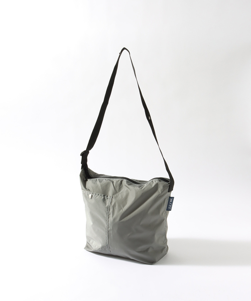 JULY NINE（ジュライナイン）の「JULY NINE / ジュライ ナイン SEQUAL with POCKET（ショルダーバッグ・メンズ・チャコールグレー/ブラック/グリーン・FREE）」の2枚目の写真