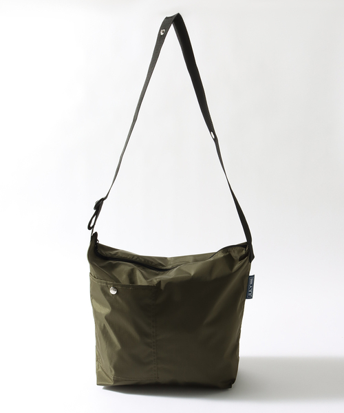 JULY NINE（ジュライナイン）の「JULY NINE / ジュライ ナイン SEQUAL with POCKET（ショルダーバッグ・メンズ・チャコールグレー/ブラック/グリーン・FREE）」の15枚目の写真