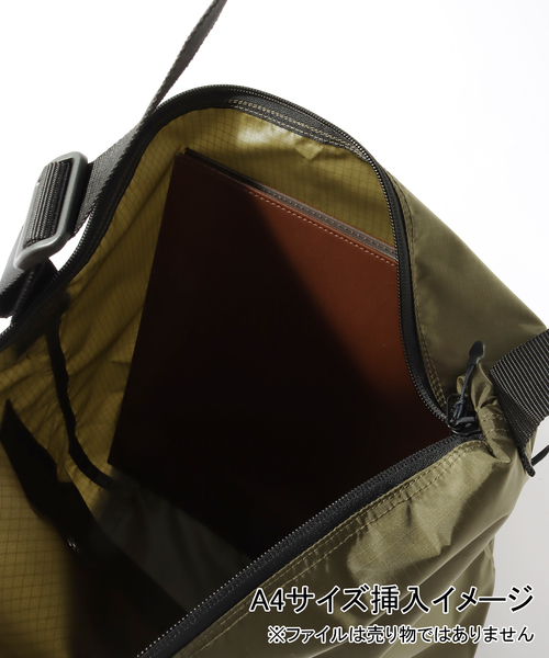 JULY NINE（ジュライナイン）の「JULY NINE / ジュライ ナイン SEQUAL with POCKET（ショルダーバッグ・メンズ・チャコールグレー/ブラック/グリーン・FREE）」の20枚目の写真