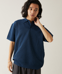 JOURNAL STANDARD | 透かし編み ポリニットポロシャツ(ポロシャツ)