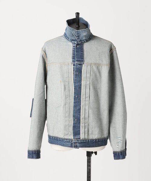 Levi's(リーバイス)の「《追加》LEVI’S(R) / リーバイス(R) 別注 1st JKT Selvedge INDIGO(デニムジャケット・メンズ・ダークブルー・X-SMALL/XX-LARGE/X-LARGE/LARGE/MEDIUM/SMALL)」の15枚目の写真