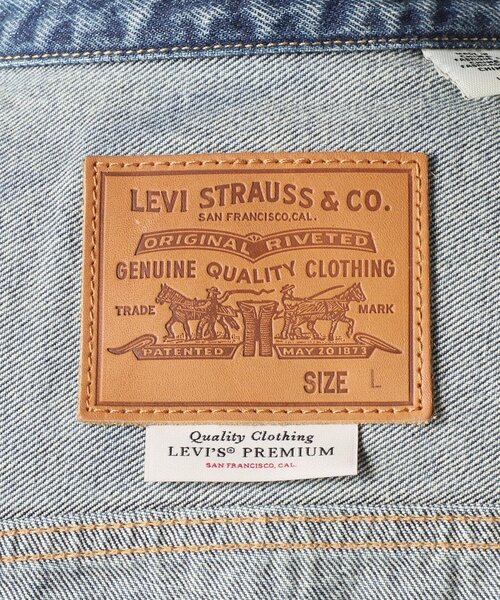 Levi's(リーバイス)の「《追加》LEVI’S(R) / リーバイス(R) 別注 1st JKT Selvedge INDIGO(デニムジャケット・メンズ・ダークブルー・X-SMALL/XX-LARGE/X-LARGE/LARGE/MEDIUM/SMALL)」の17枚目の写真