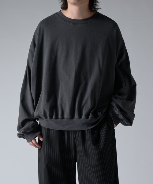 Lui's　ピグメントルーズフィットL/Sカットソー Lui's（ルイス）の「ピグメントルーズフィットL/Sカットソー（T